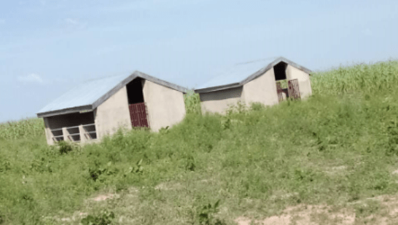 Abandoned pen houses. Photo Credit: Cole Praise/DUBAWA.