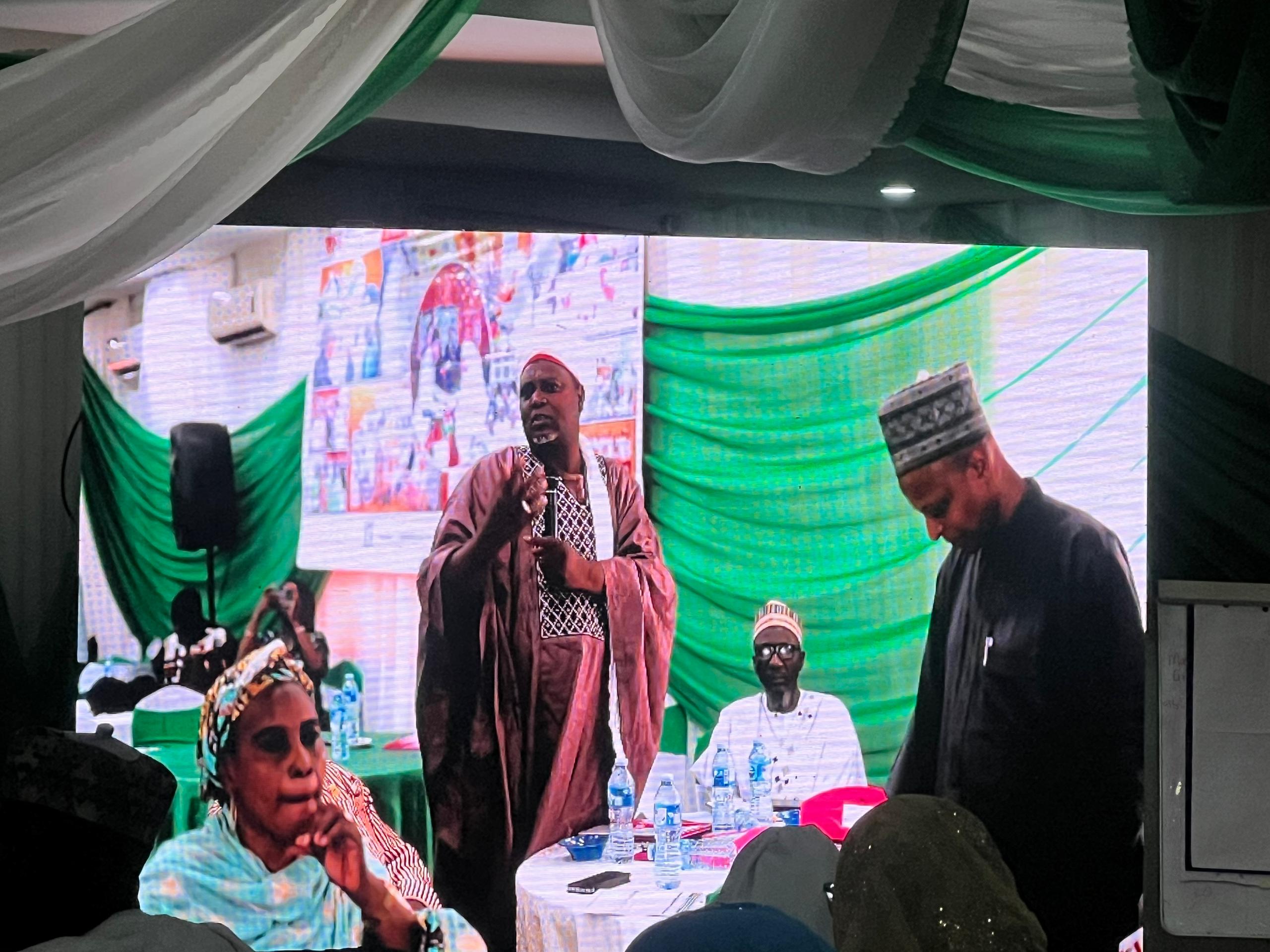 Umar Jabbi, Sarkin Yakin Gagi,speaks on the need of completing secondary school before marriage