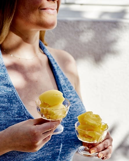 Ouzo and citrus sorbet