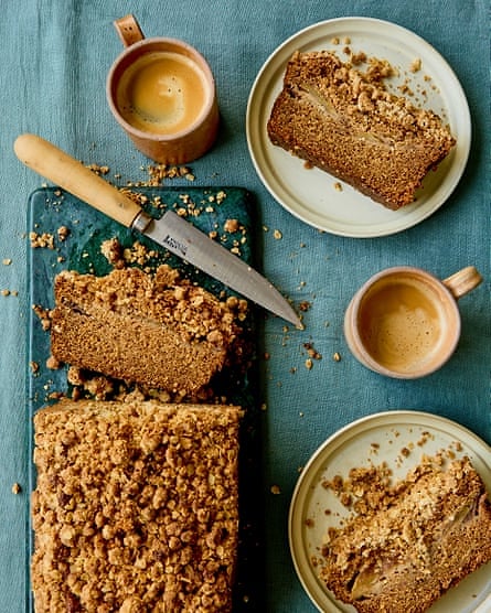 Nicola Lamb’s apple crumb loaf.