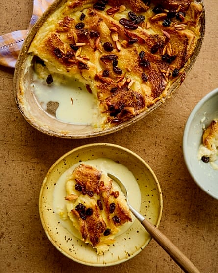Karan Gokani’s Indian bread pudding