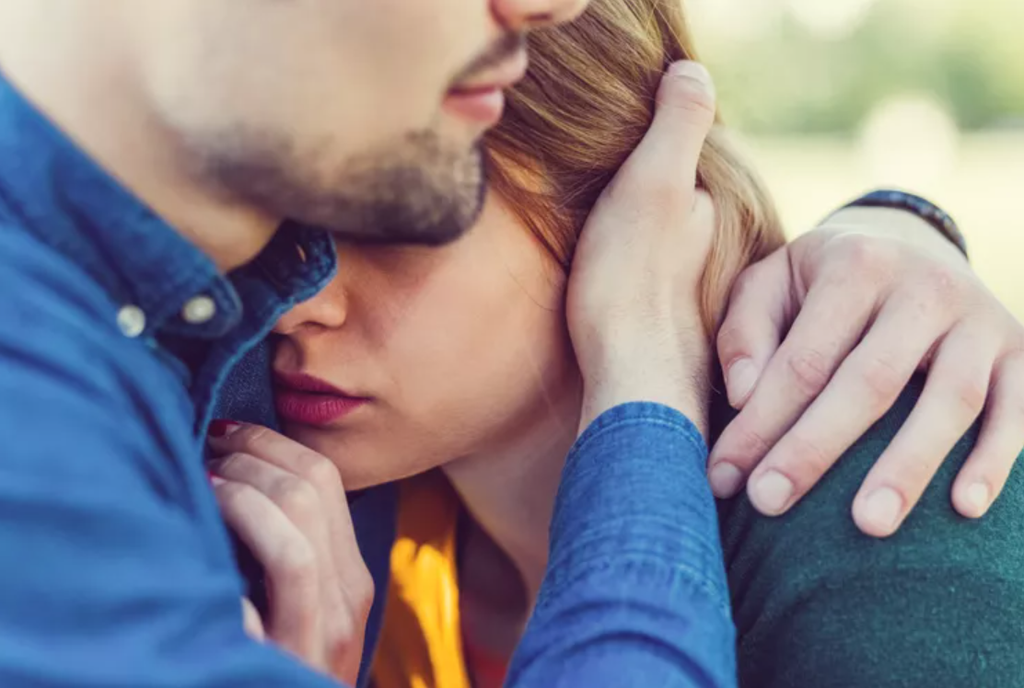 Be your partner's source of comfort
