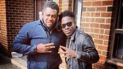 [From left to right] Bulldog and Shatta Wale