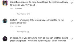 Internet Debates Whether Men Are Neglected During Pregnancy