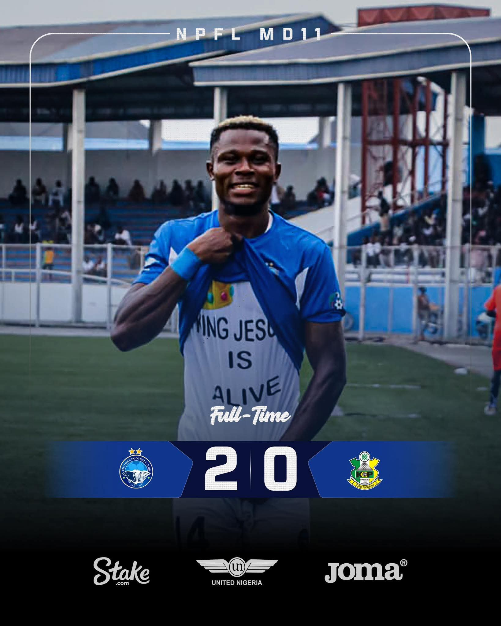 Enyimba cruise to victory in Aba [Credit: Enyimba Facebook Page&nbsp;]